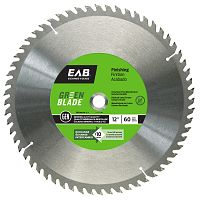 12" x 60 Teeth Finishing Green Blade   Saw Blade Recyclable Exchangeable